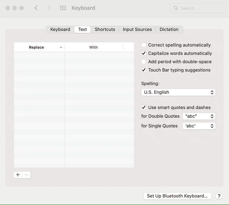 Screen recording on me dragging the emojis.plist file into the text replacement table of macOS